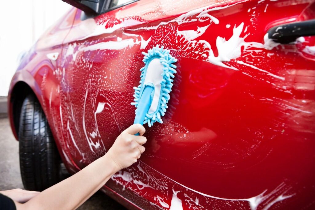 Mobile car wash service in El Paso
